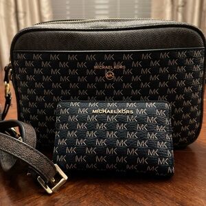 Michael Korrs handbag and matching wallet